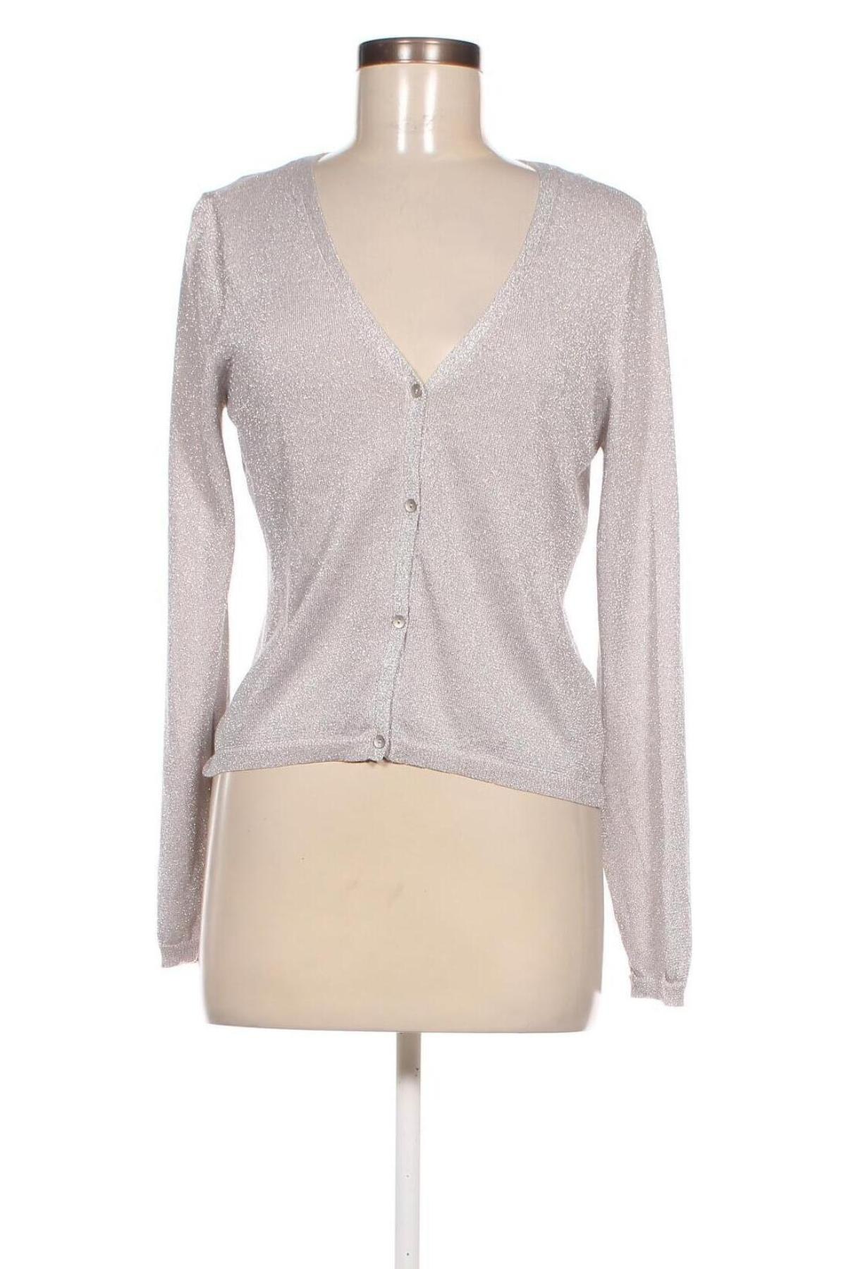 Damen Strickjacke H&M, Größe L, Farbe Grau, Preis € 4,15