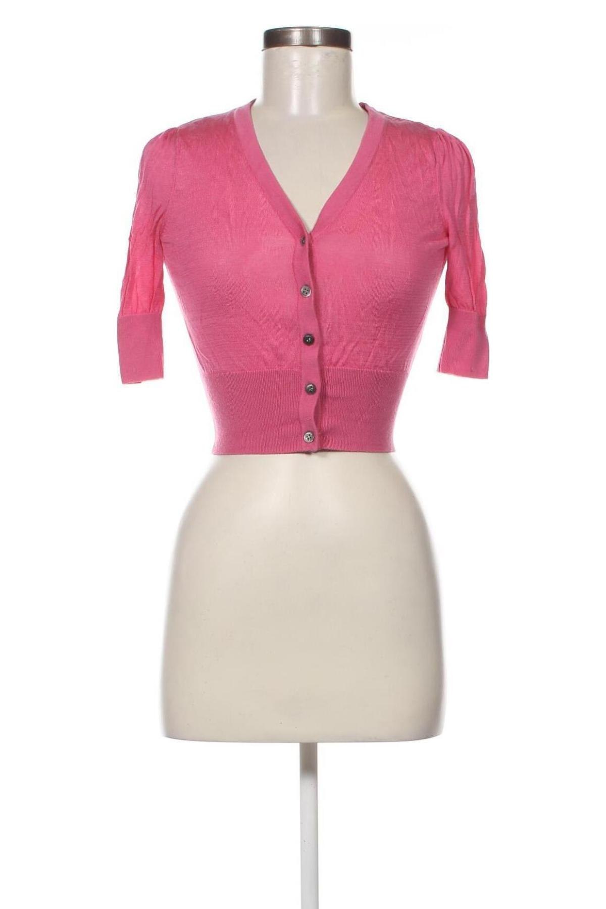 Cardigan de damă H&M, Mărime S, Culoare Roz, Preț 73,98 Lei