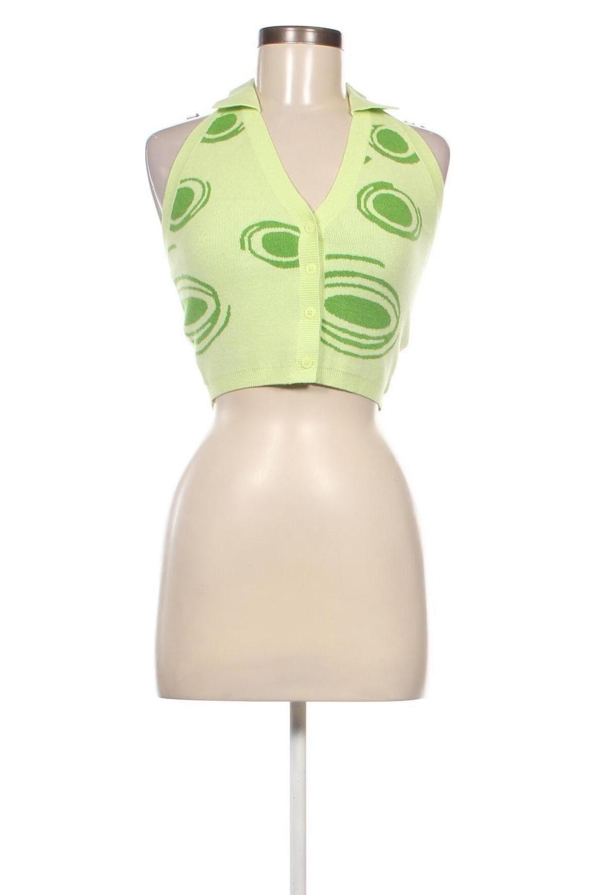 Cardigan de damă Jennyfer, Mărime L, Culoare Verde, Preț 18,49 Lei