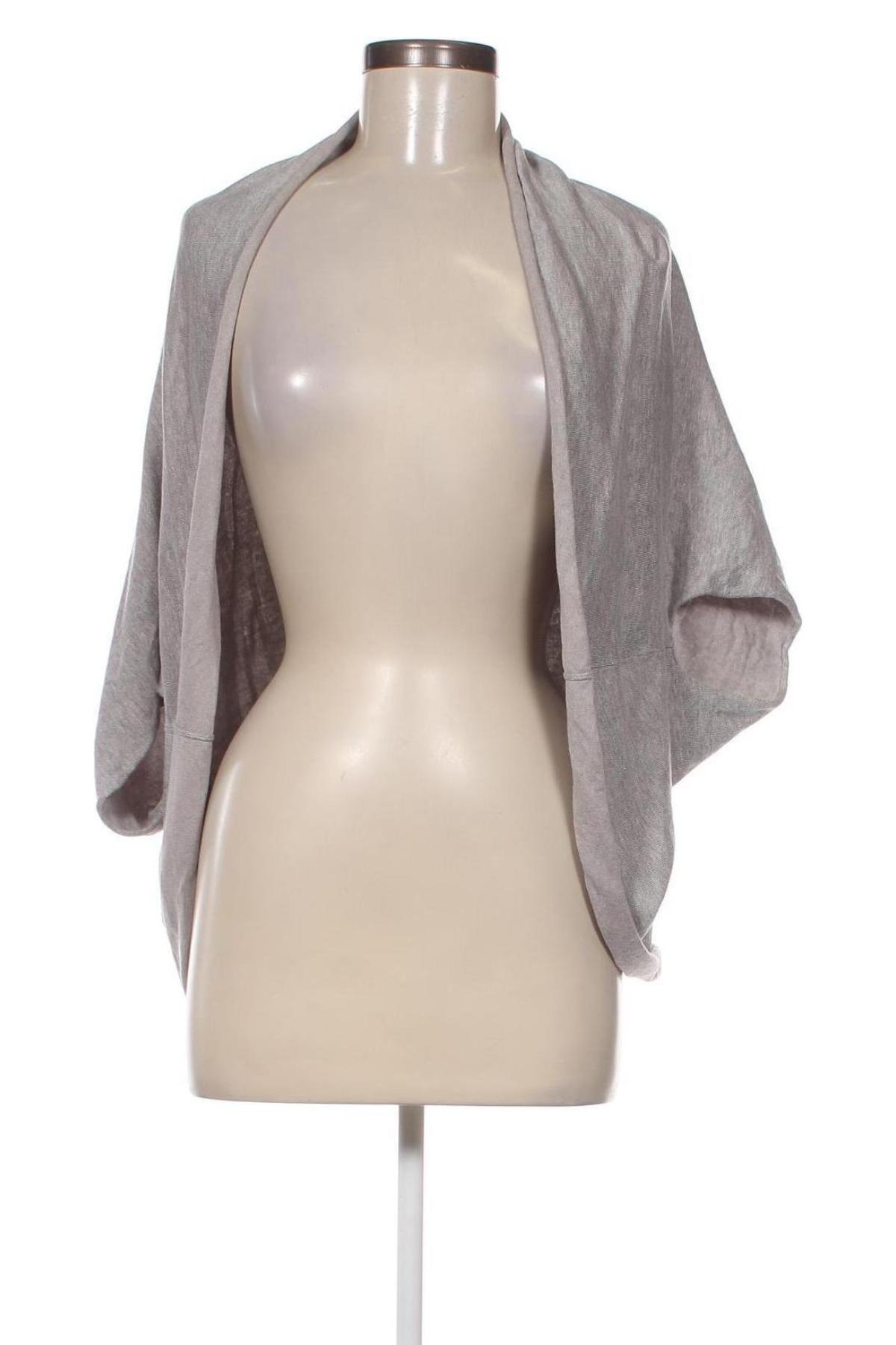 Дамска жилетка Zara Knitwear, Размер M, Цвят Сив, Цена 8,40 лв.