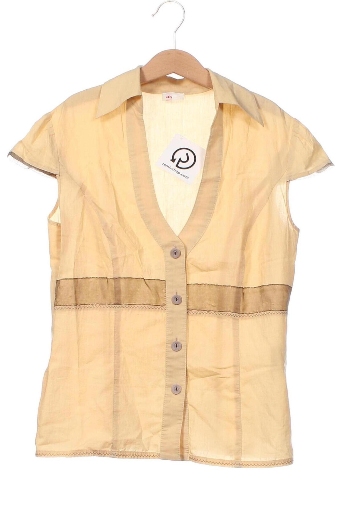 Γυναικείο πουκάμισο, Μέγεθος XS, Χρώμα Εκρού, Τιμή 2,69 €