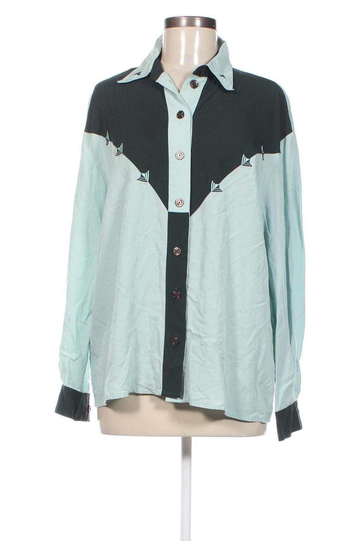 Γυναικείο πουκάμισο Ara, Μέγεθος L, Χρώμα Πράσινο, Τιμή 3,00 €