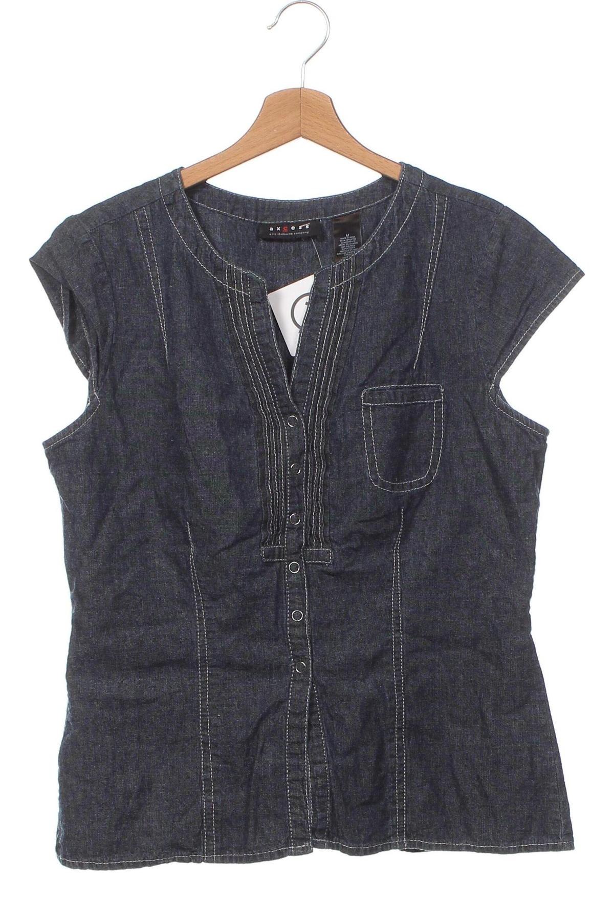 Γυναικείο πουκάμισο Axcess, Μέγεθος M, Χρώμα Μπλέ, Τιμή 4,79 €