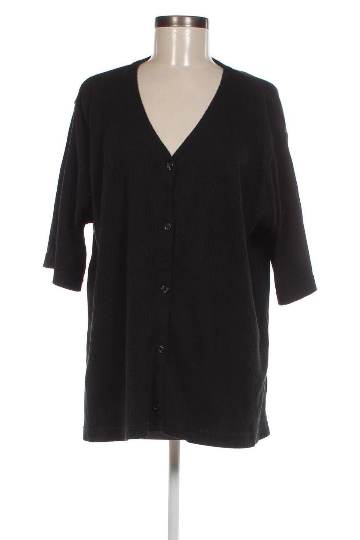 Γυναικείο πουκάμισο Canda, Μέγεθος XL, Χρώμα Μαύρο, Τιμή 6,65 €