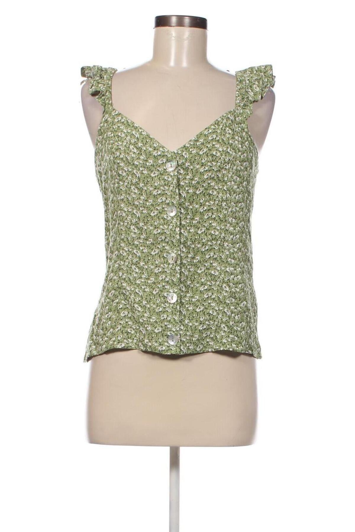 Γυναικείο πουκάμισο Chicoree, Μέγεθος L, Χρώμα Πράσινο, Τιμή 7,42 €