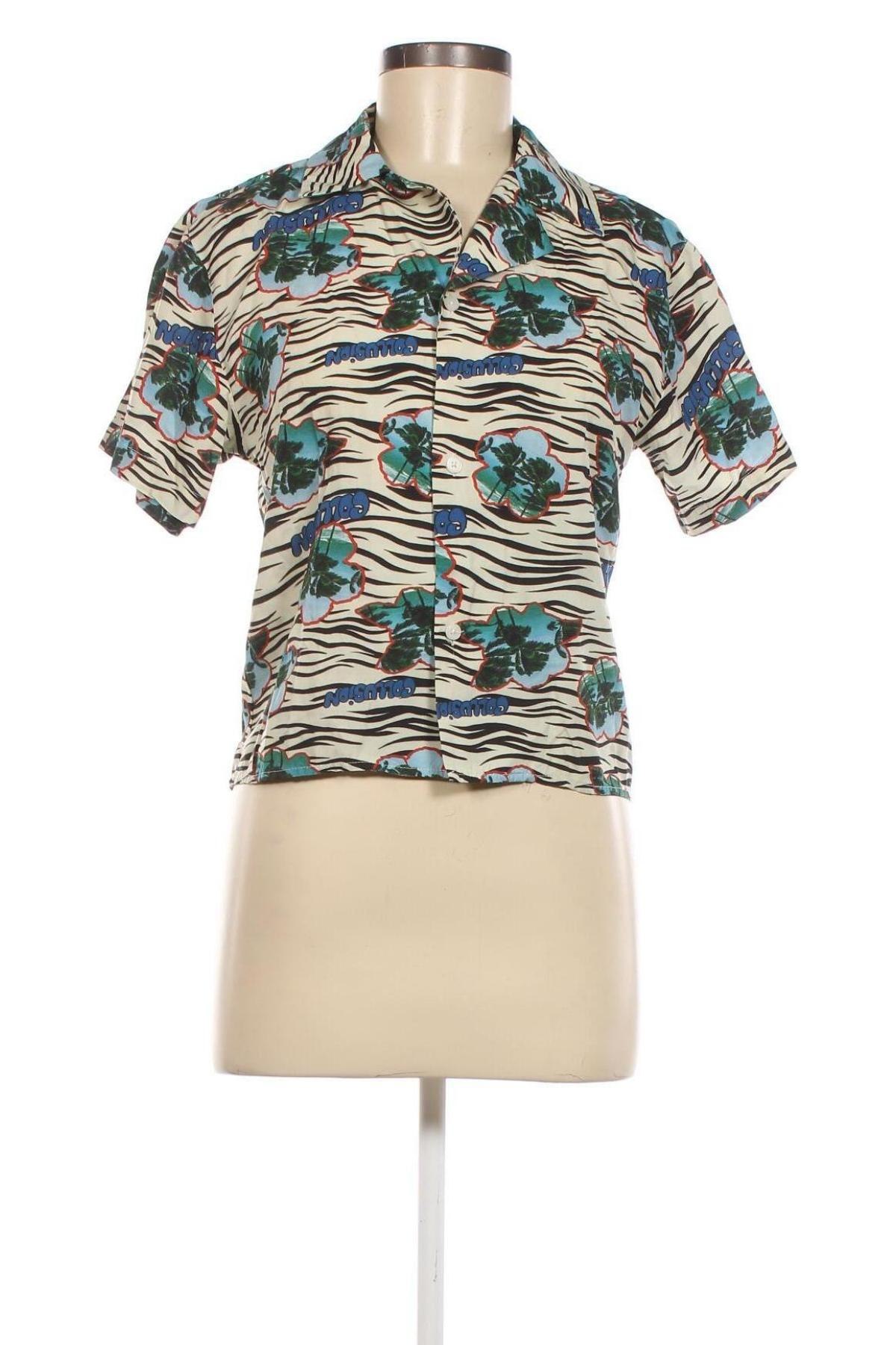 Γυναικείο πουκάμισο Collusion, Μέγεθος L, Χρώμα Πολύχρωμο, Τιμή 3,07 €