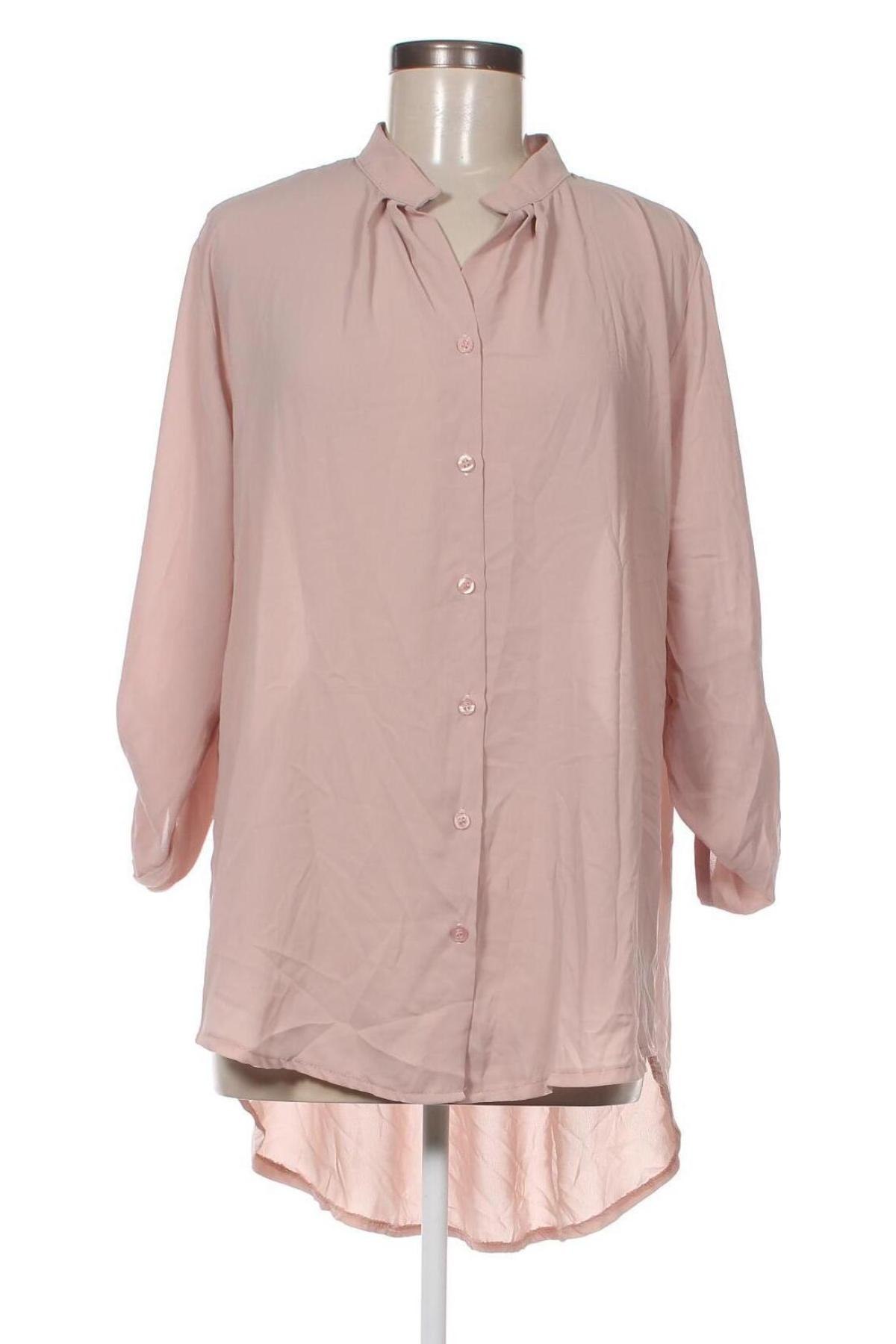 Γυναικείο πουκάμισο Creme Fraiche, Μέγεθος M, Χρώμα Ρόζ , Τιμή 2,82 €