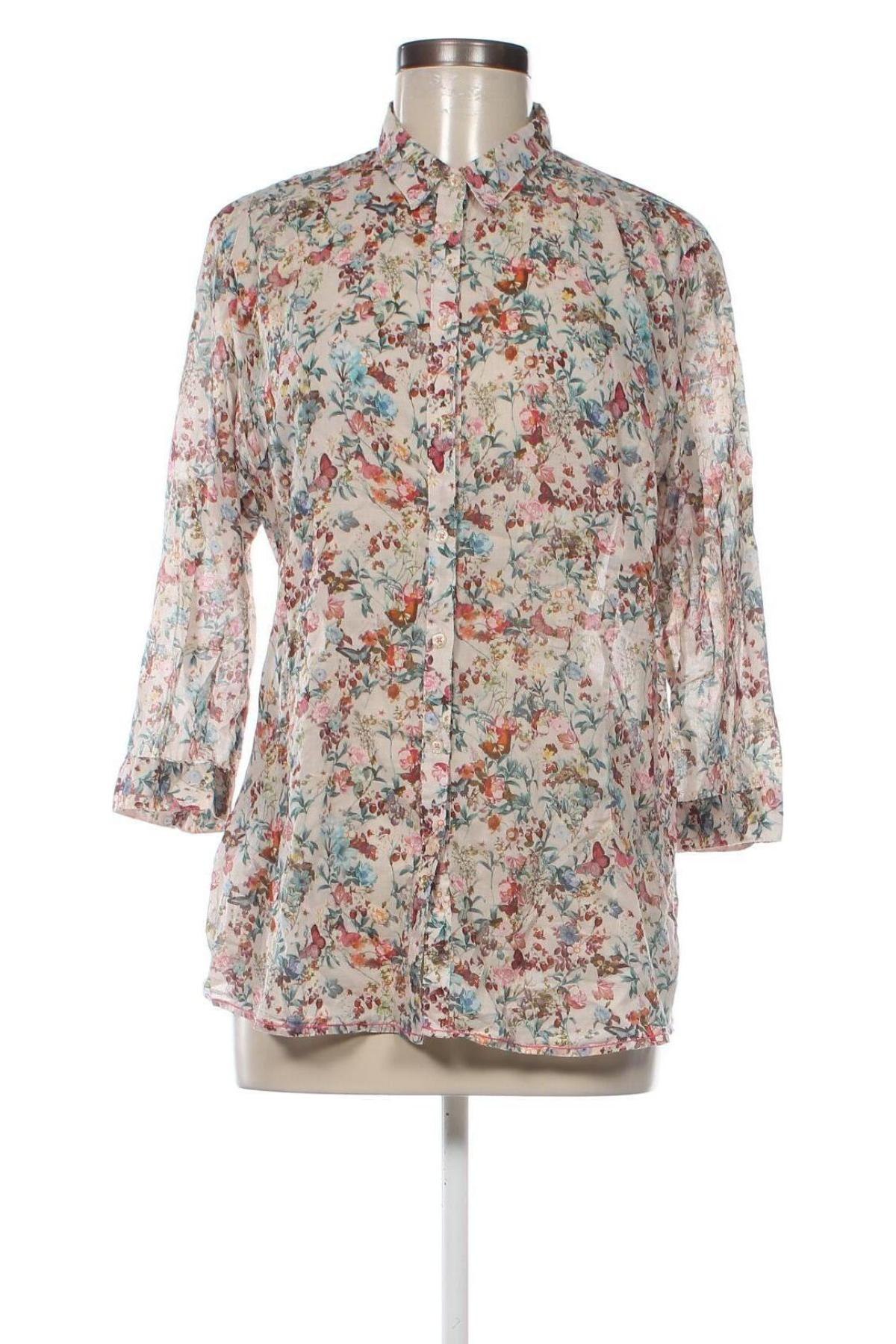 Γυναικείο πουκάμισο Emily Van den Bergh, Μέγεθος XL, Χρώμα Πολύχρωμο, Τιμή 33,40 €