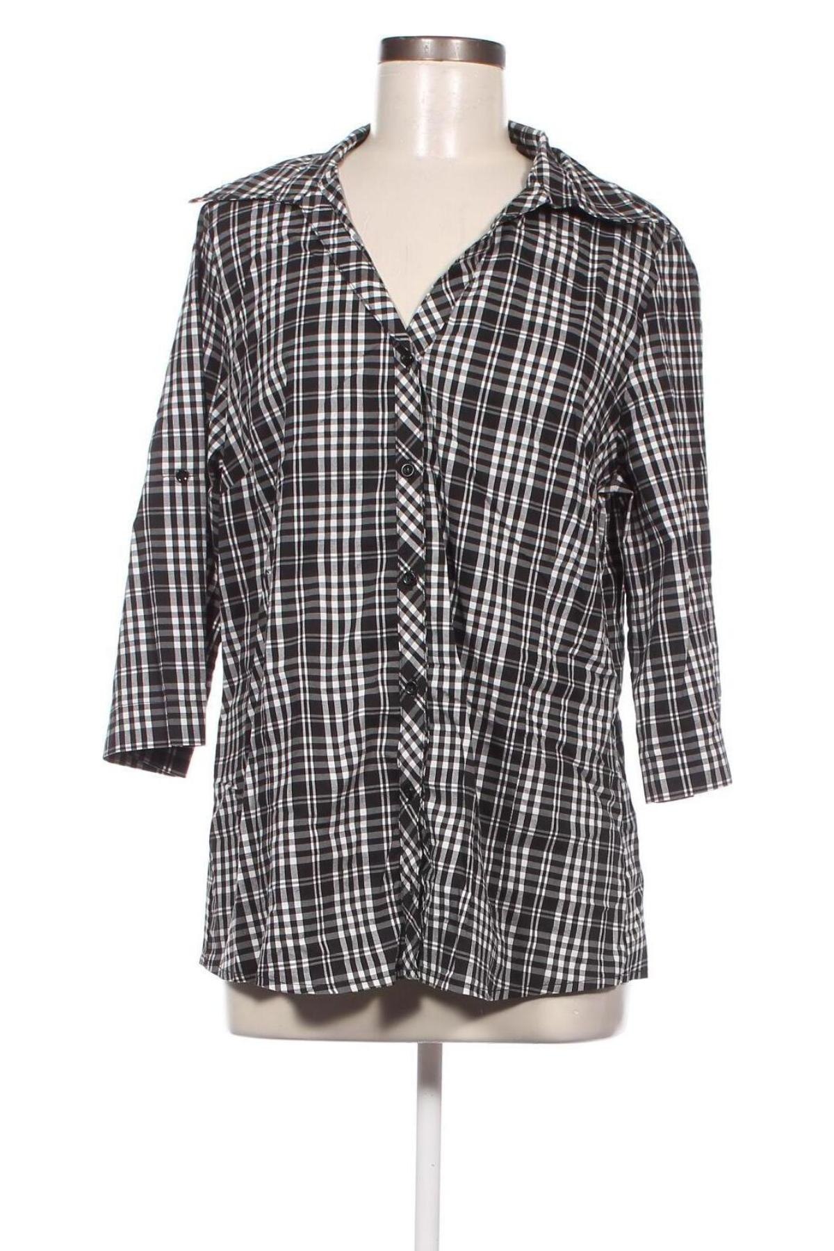 Γυναικείο πουκάμισο Generous By Lindex, Μέγεθος XL, Χρώμα Μαύρο, Τιμή 15,46 €