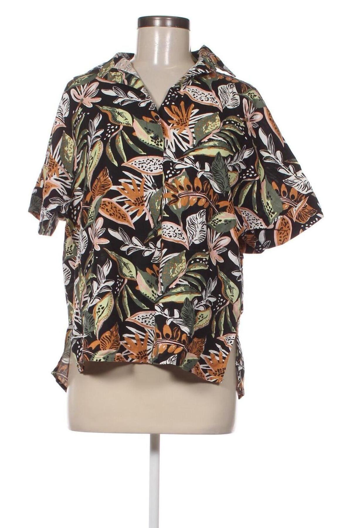Дамска риза Gina Tricot, Размер M, Цвят Многоцветен, Цена 15,00 лв.