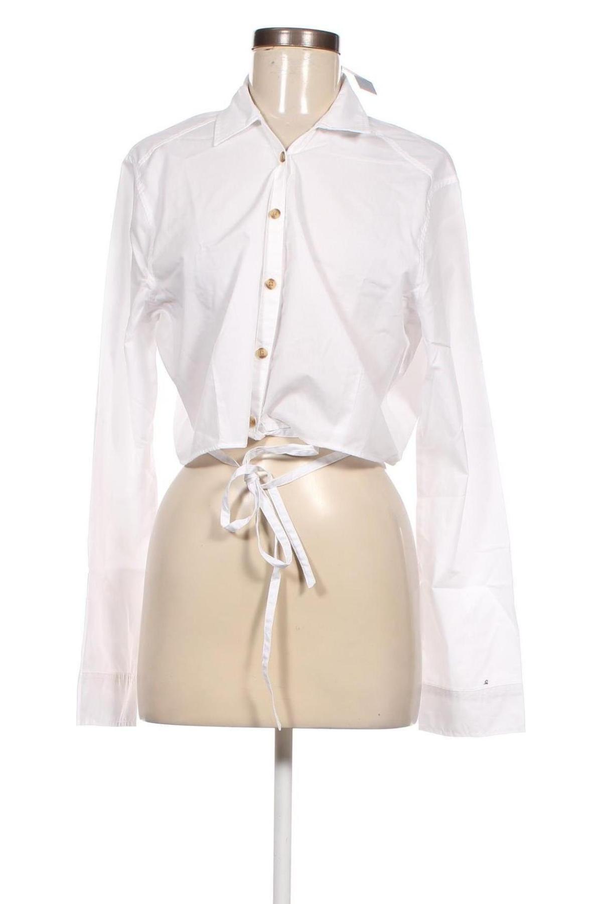 Дамска риза Hollister, Размер XL, Цвят Бял, Цена 24,48 лв.