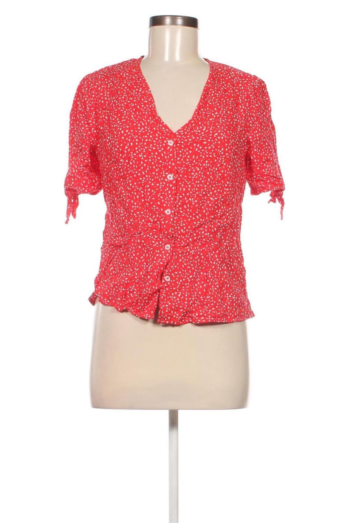 Дамска риза Holly & Whyte By Lindex, Размер L, Цвят Червен, Цена 10,00 лв.
