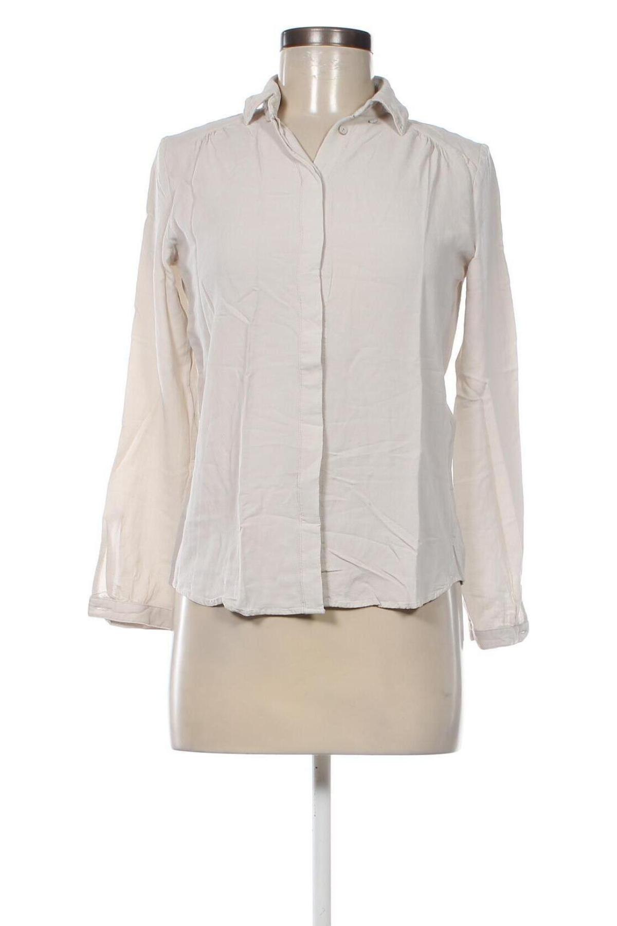 Γυναικείο πουκάμισο Hugo Boss, Μέγεθος XXS, Χρώμα  Μπέζ, Τιμή 29,97 €