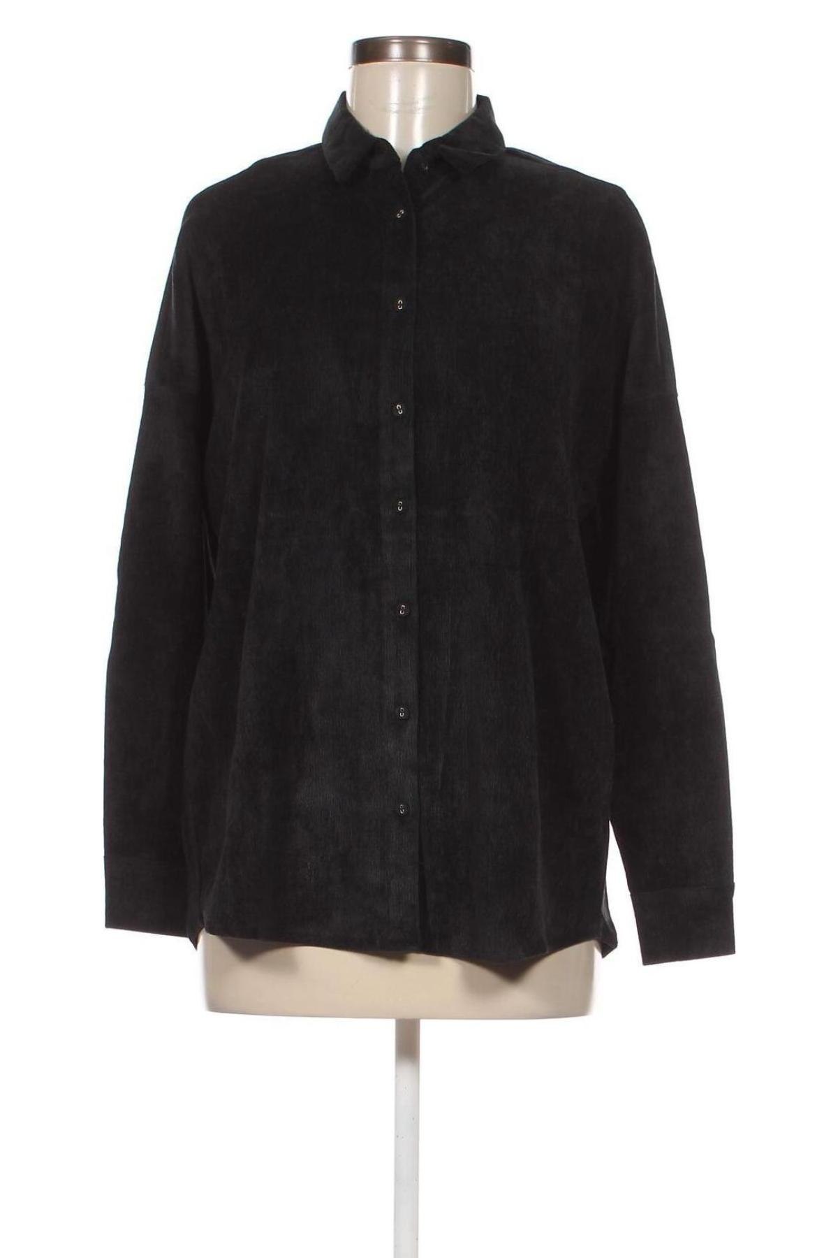 Γυναικείο πουκάμισο Jennyfer, Μέγεθος M, Χρώμα Μαύρο, Τιμή 6,39 €