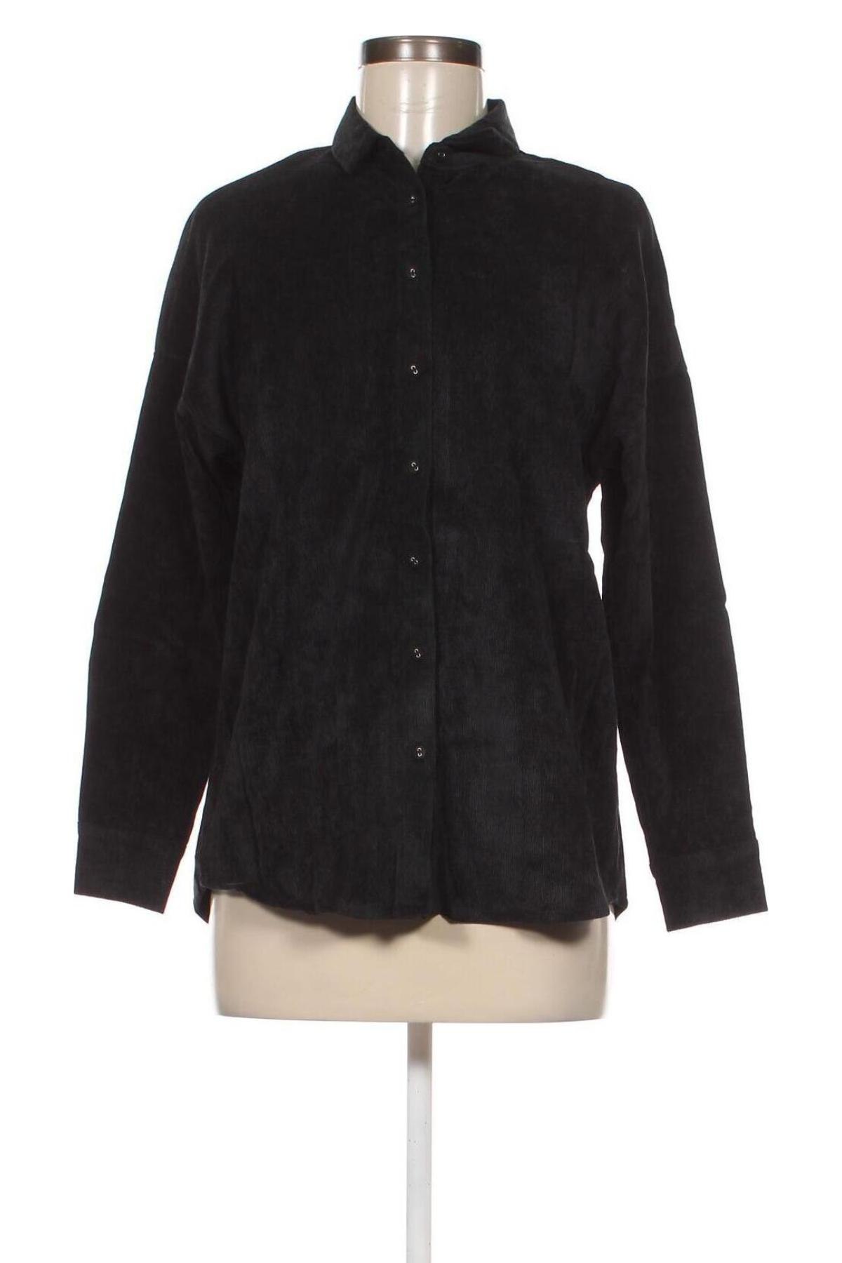 Γυναικείο πουκάμισο Jennyfer, Μέγεθος XS, Χρώμα Μαύρο, Τιμή 6,39 €