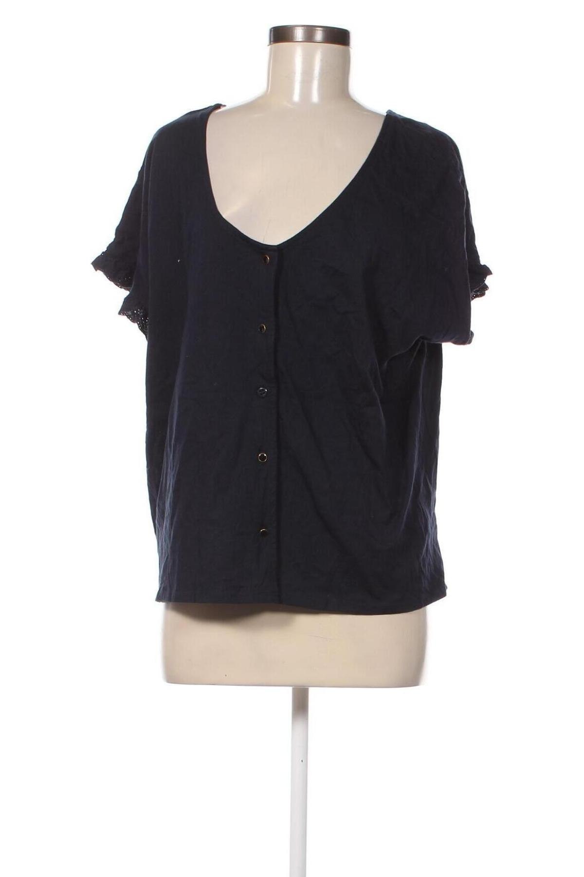 Γυναικείο πουκάμισο Kiabi, Μέγεθος XL, Χρώμα Μπλέ, Τιμή 6,49 €