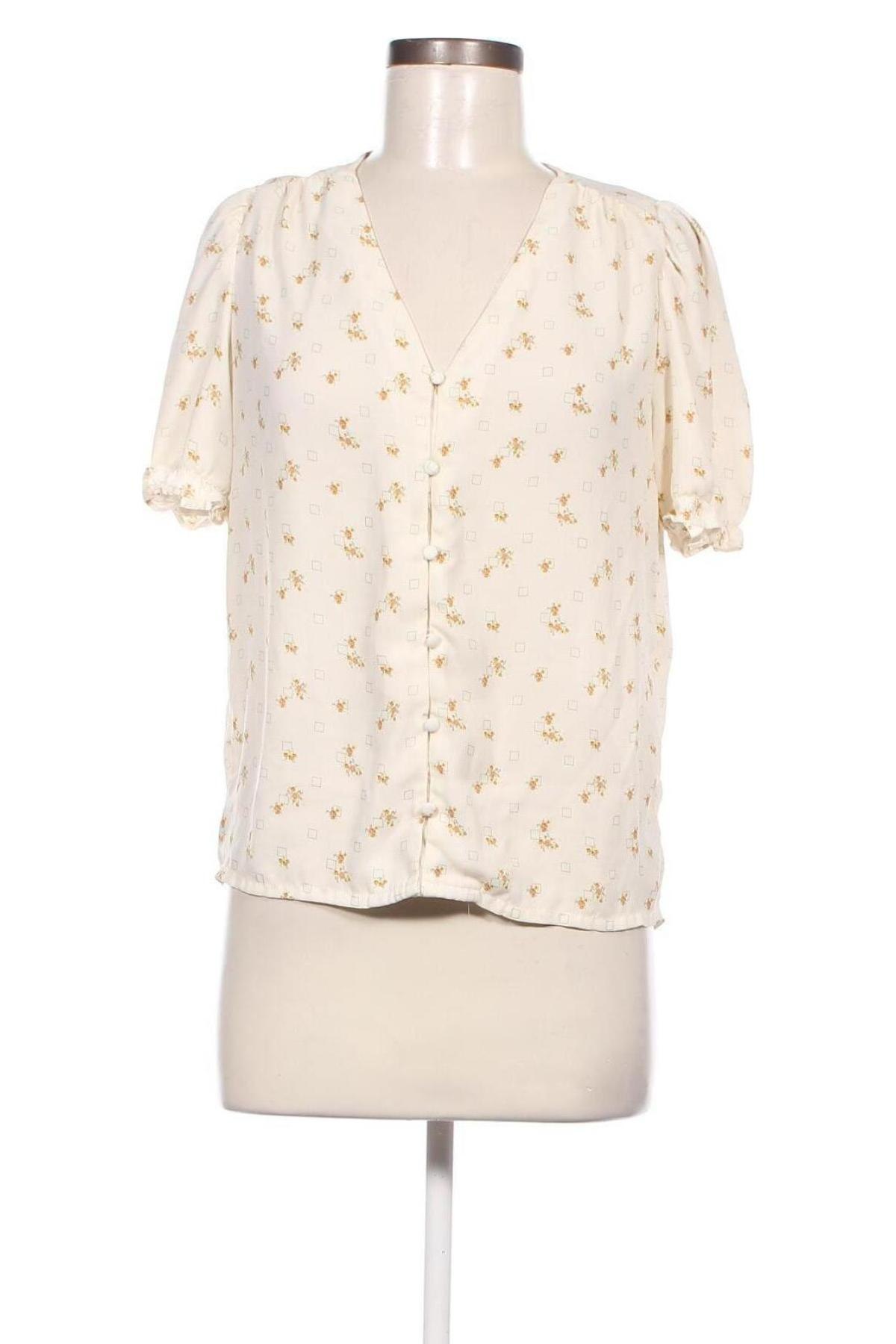 Γυναικείο πουκάμισο La Redoute, Μέγεθος S, Χρώμα Εκρού, Τιμή 5,16 €