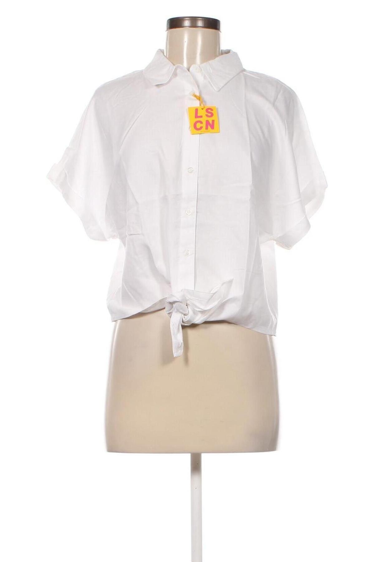 Γυναικείο πουκάμισο Lascana, Μέγεθος M, Χρώμα Λευκό, Τιμή 20,62 €