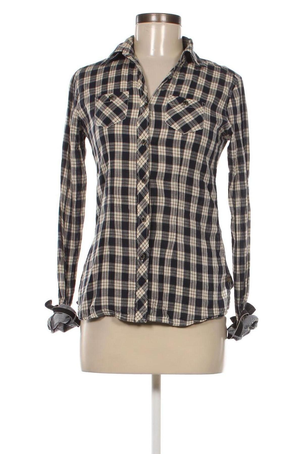 Γυναικείο πουκάμισο Maison Scotch, Μέγεθος XS, Χρώμα Πολύχρωμο, Τιμή 15,47 €