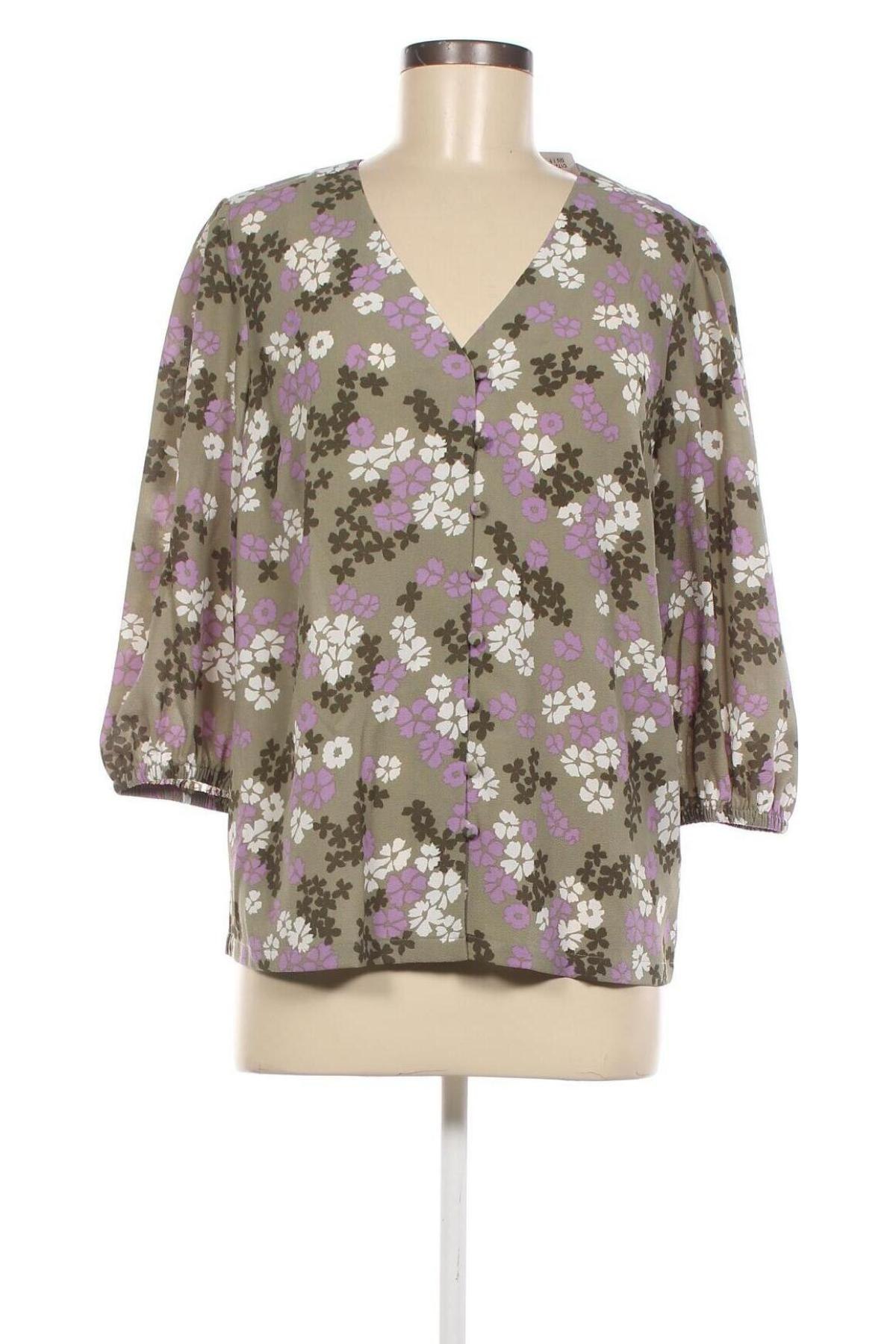 Γυναικείο πουκάμισο Marks & Spencer, Μέγεθος M, Χρώμα Πολύχρωμο, Τιμή 4,18 €