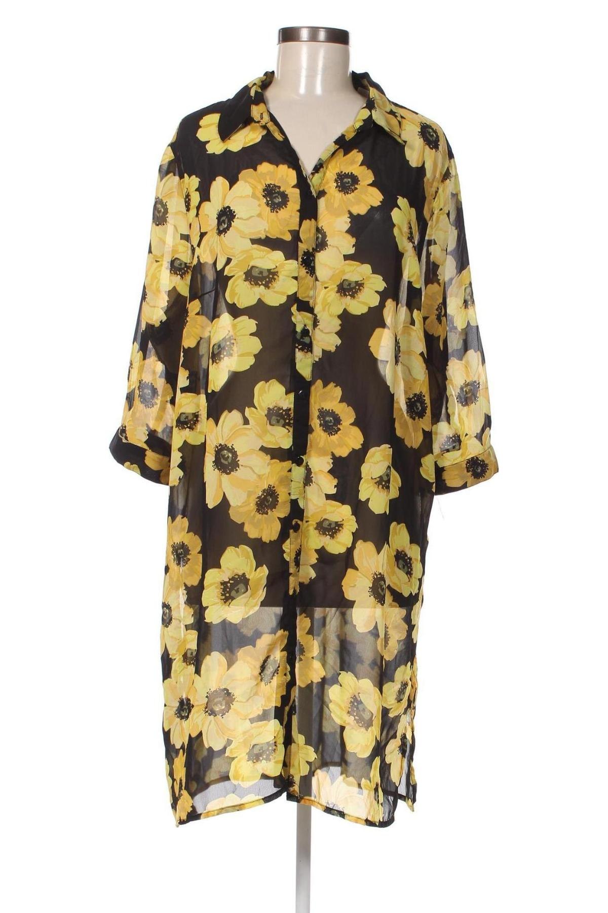 Γυναικείο πουκάμισο Ms Mode, Μέγεθος XXL, Χρώμα Πολύχρωμο, Τιμή 15,46 €