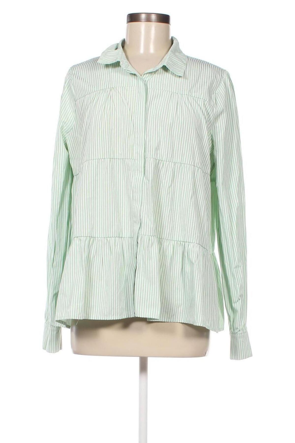 Γυναικείο πουκάμισο Neo Noir, Μέγεθος L, Χρώμα Πράσινο, Τιμή 7,00 €