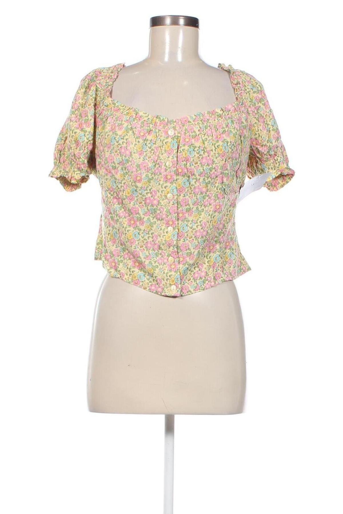 Γυναικείο πουκάμισο Nly Trend, Μέγεθος L, Χρώμα Πολύχρωμο, Τιμή 8,25 €