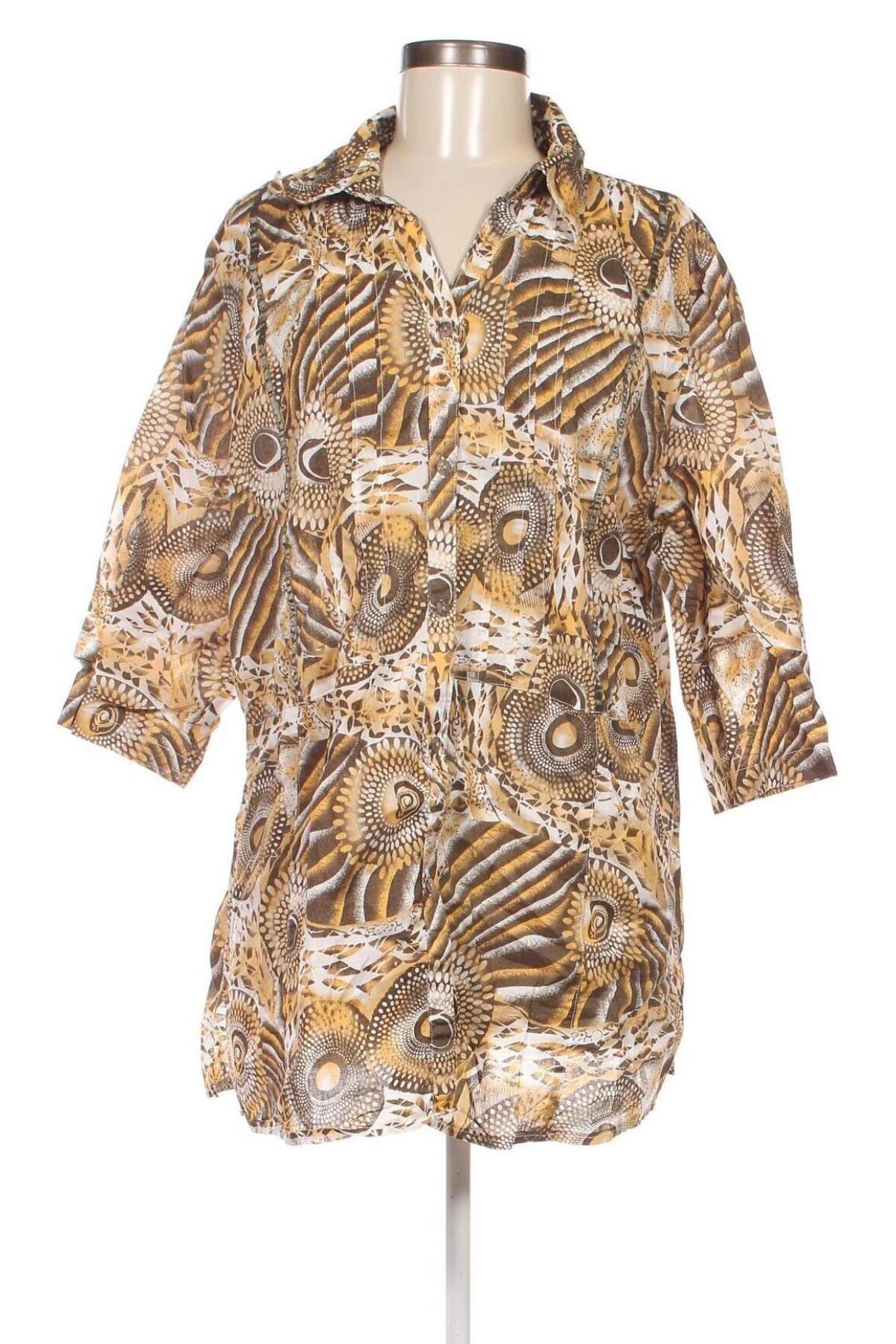 Γυναικείο πουκάμισο Outfit, Μέγεθος XXL, Χρώμα Πολύχρωμο, Τιμή 13,14 €