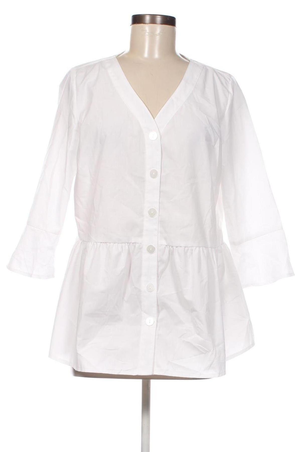 Дамска риза Paola, Размер L, Цвят Бял, Цена 15,00 лв.
