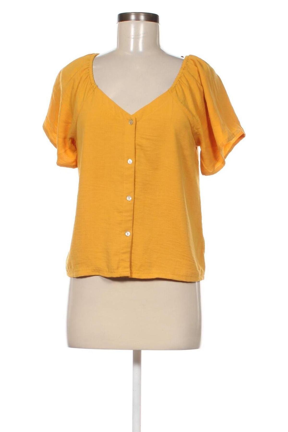 Дамска риза Pimkie, Размер S, Цвят Жълт, Цена 25,00 лв.