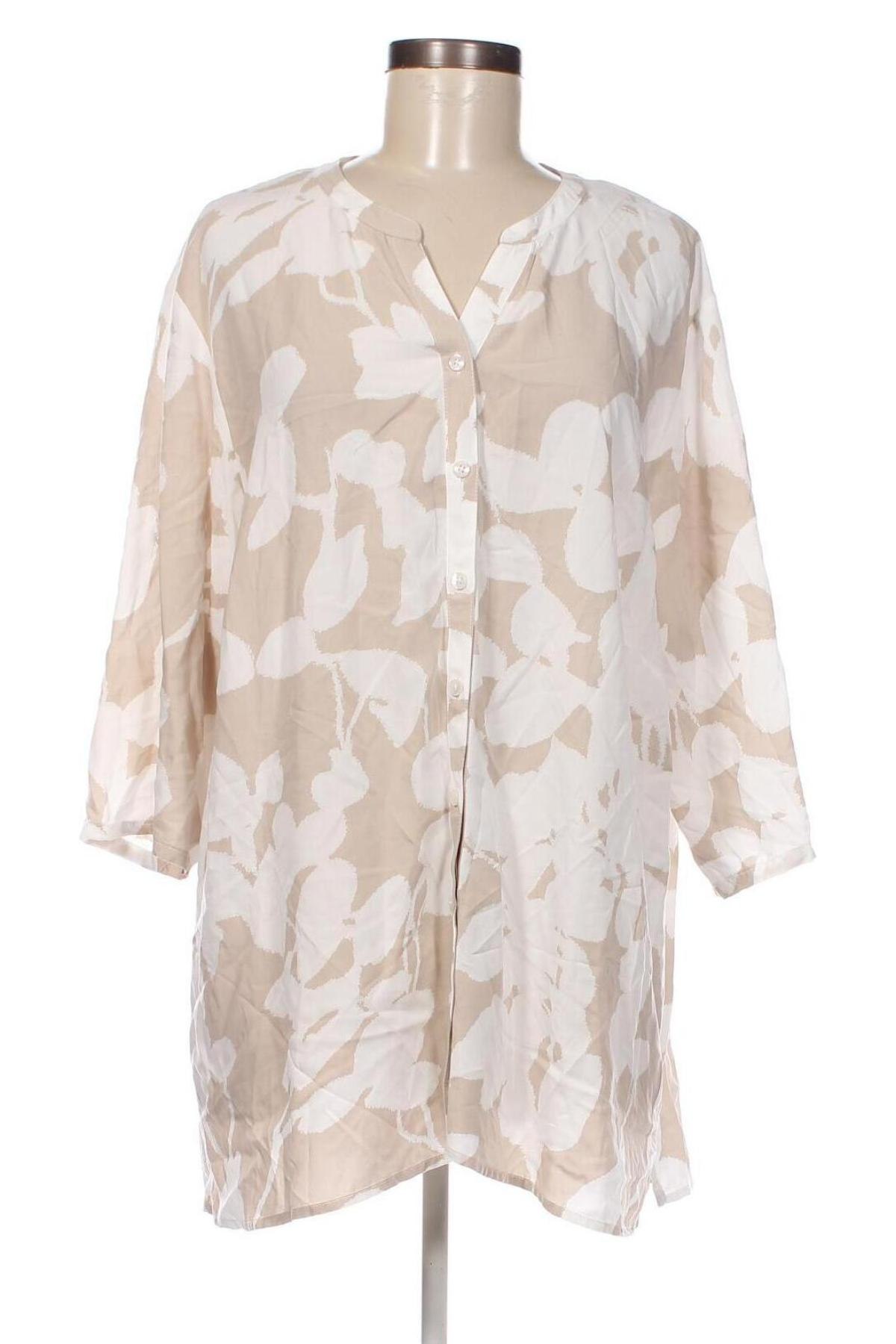 Γυναικείο πουκάμισο Sonja Blank, Μέγεθος XXL, Χρώμα  Μπέζ, Τιμή 15,46 €