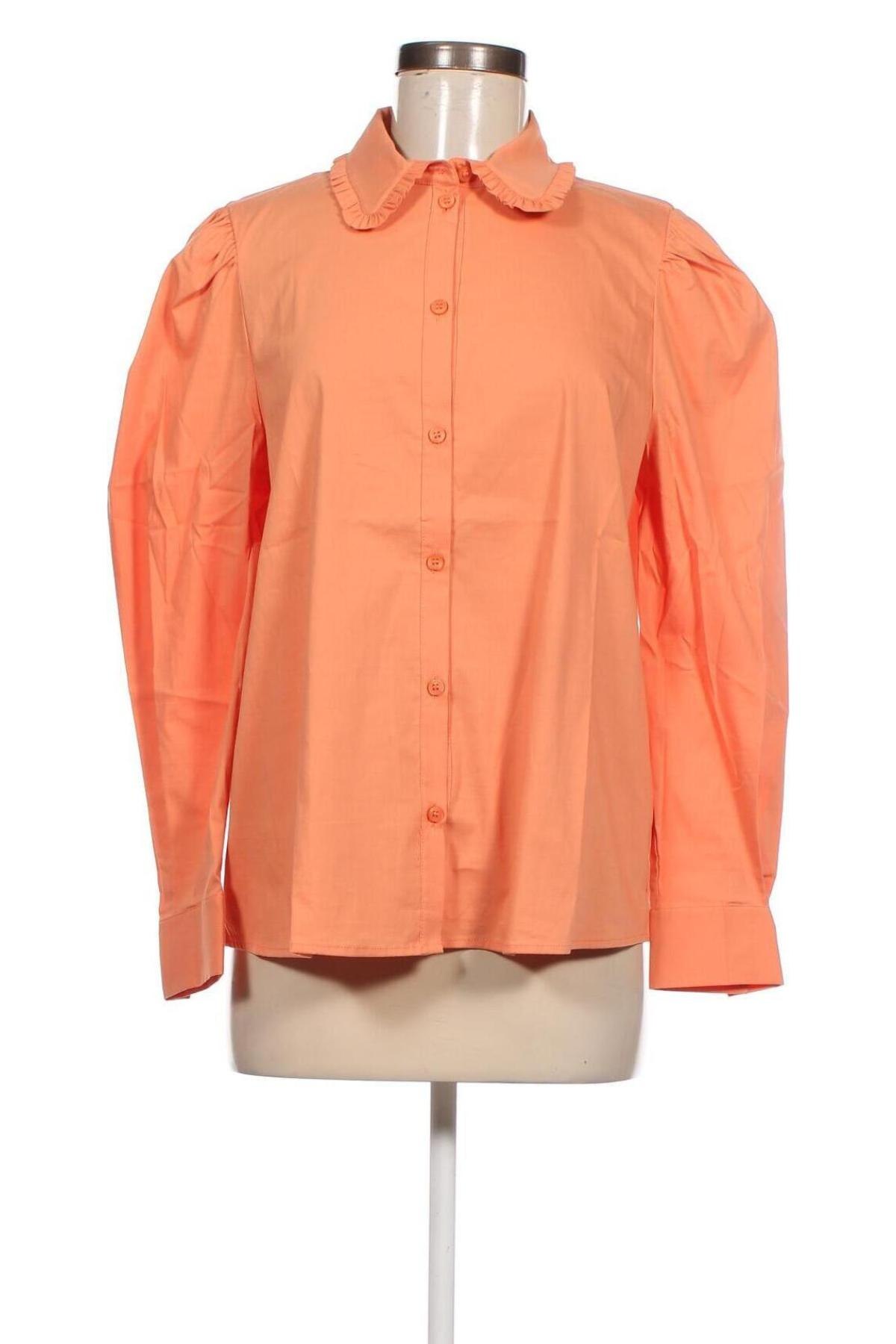 Γυναικείο πουκάμισο Tamaris, Μέγεθος XS, Χρώμα Πορτοκαλί, Τιμή 37,11 €