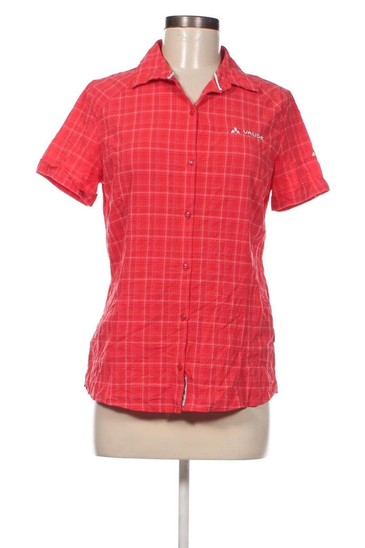 Дамска риза Vaude, Размер M, Цвят Червен, Цена 34,00 лв.