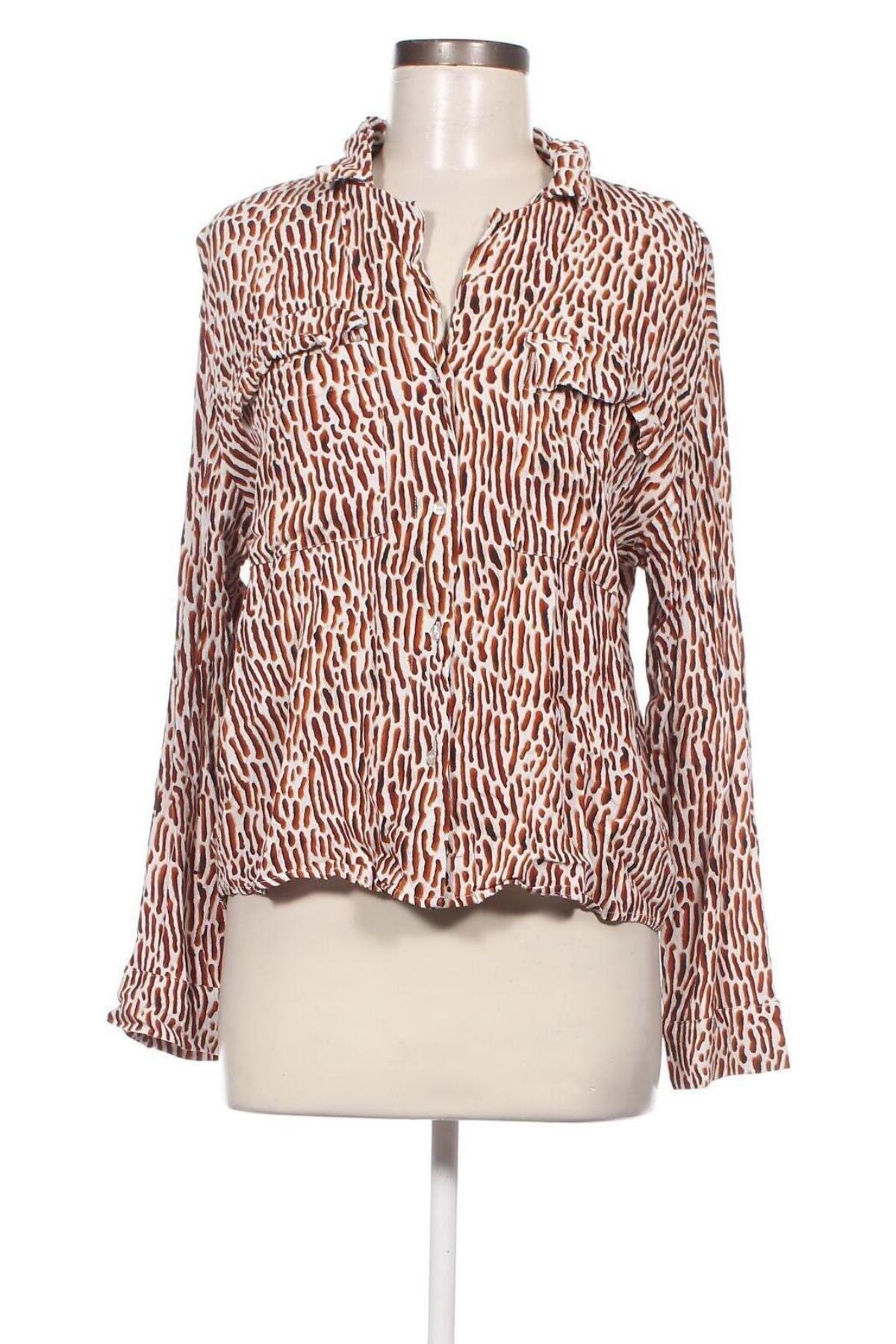 Γυναικείο πουκάμισο Weekday, Μέγεθος M, Χρώμα Πολύχρωμο, Τιμή 3,72 €