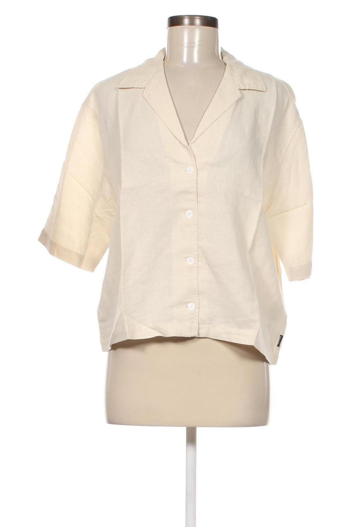 Γυναικείο πουκάμισο Wrangler, Μέγεθος S, Χρώμα  Μπέζ, Τιμή 7,36 €