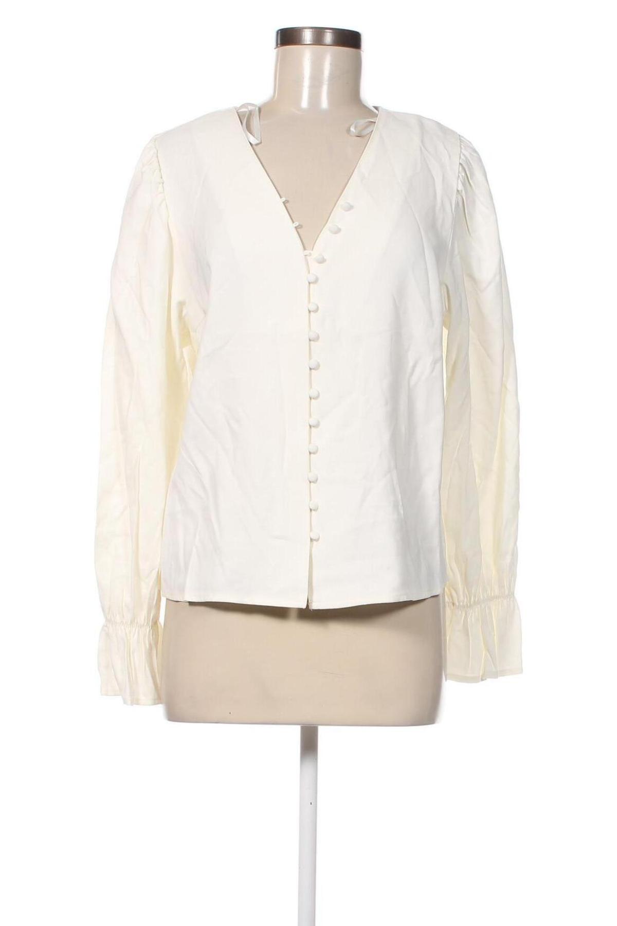 Γυναικείο πουκάμισο Y.A.S, Μέγεθος M, Χρώμα Εκρού, Τιμή 9,46 €