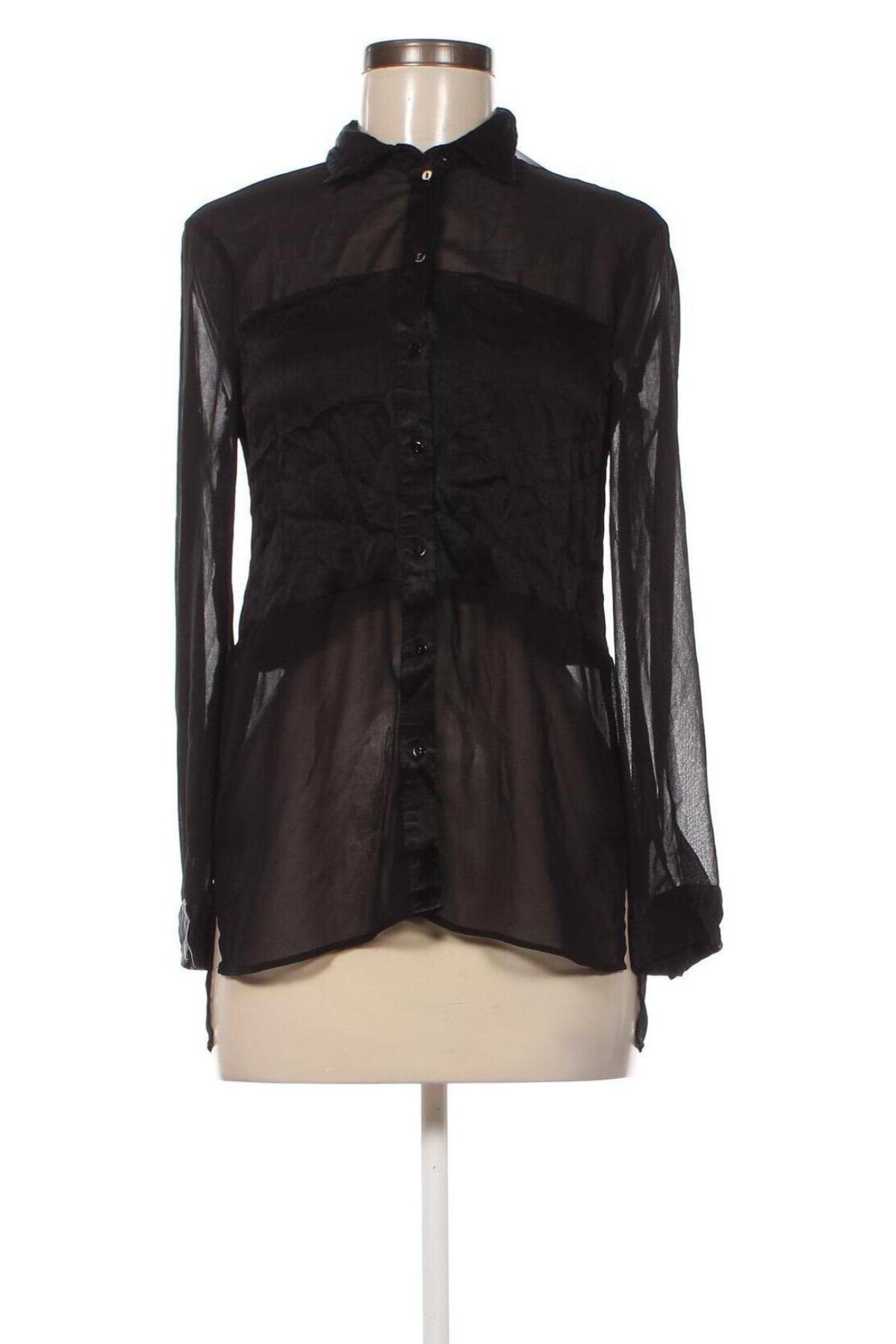 Damenbluse Zara, Größe XS, Farbe Schwarz, Preis 13,92 €