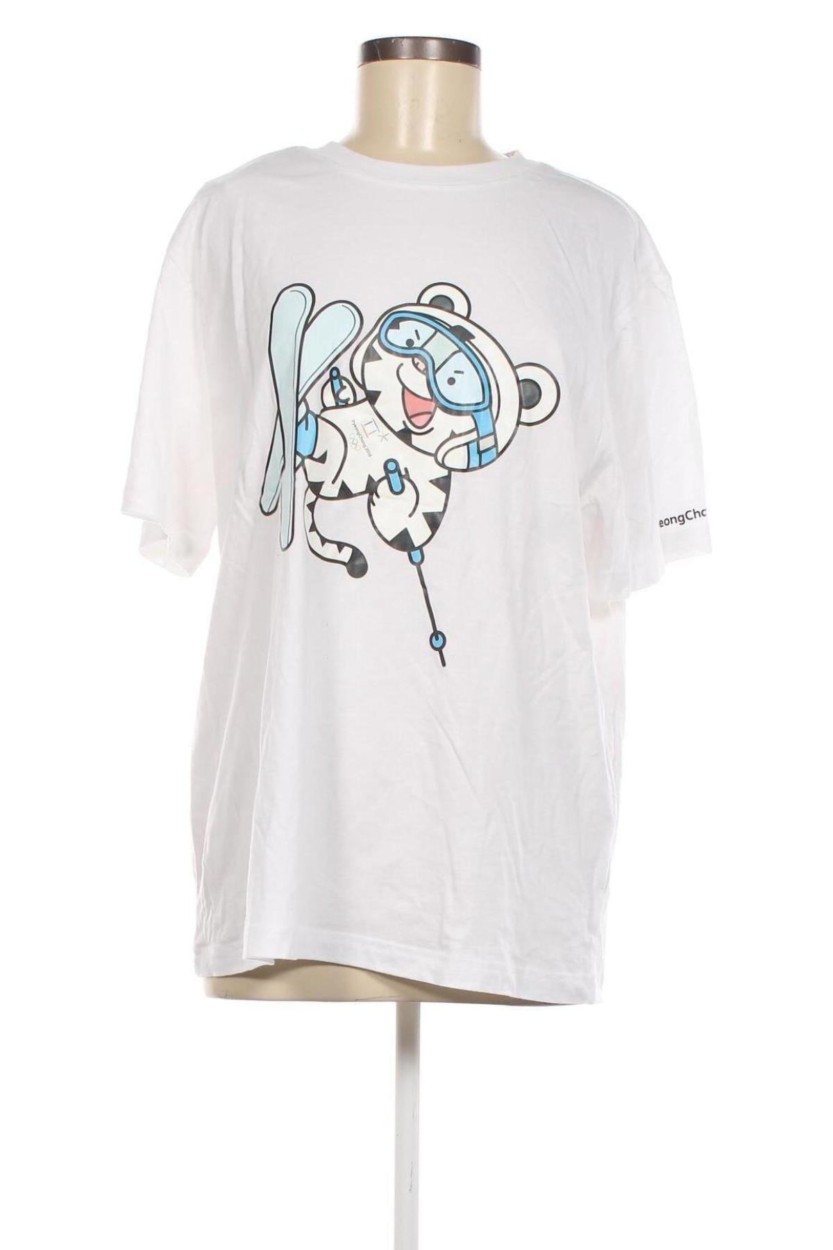 Γυναικείο t-shirt, Μέγεθος XL, Χρώμα Λευκό, Τιμή 12,99 €