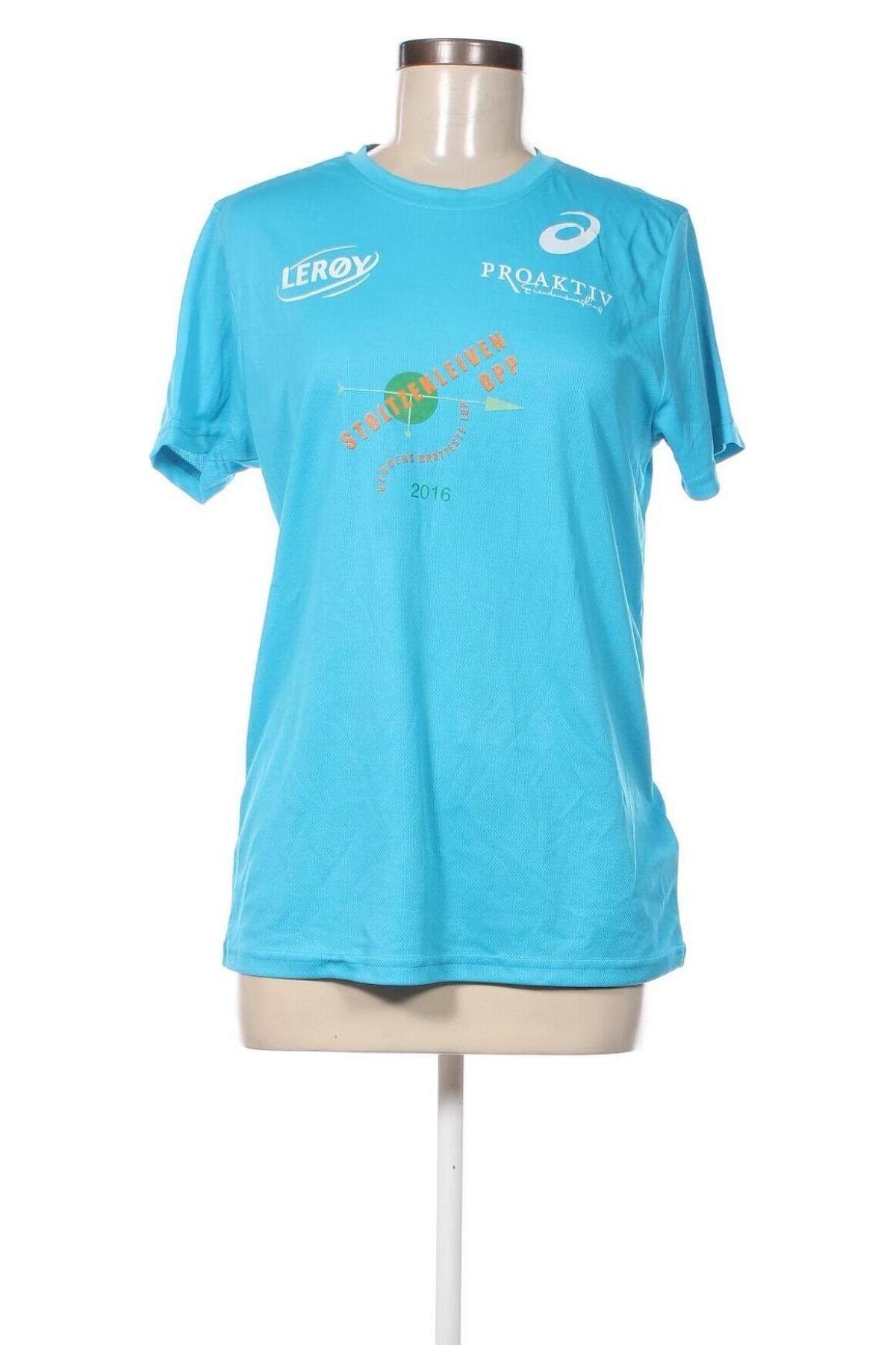 Damen T-Shirt ASICS, Größe S, Farbe Blau, Preis € 9,19
