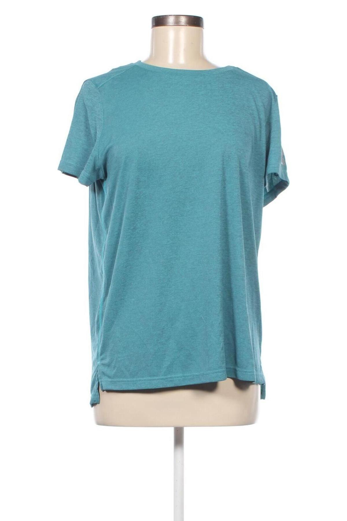Γυναικείο t-shirt Adidas, Μέγεθος L, Χρώμα Μπλέ, Τιμή 23,41 €