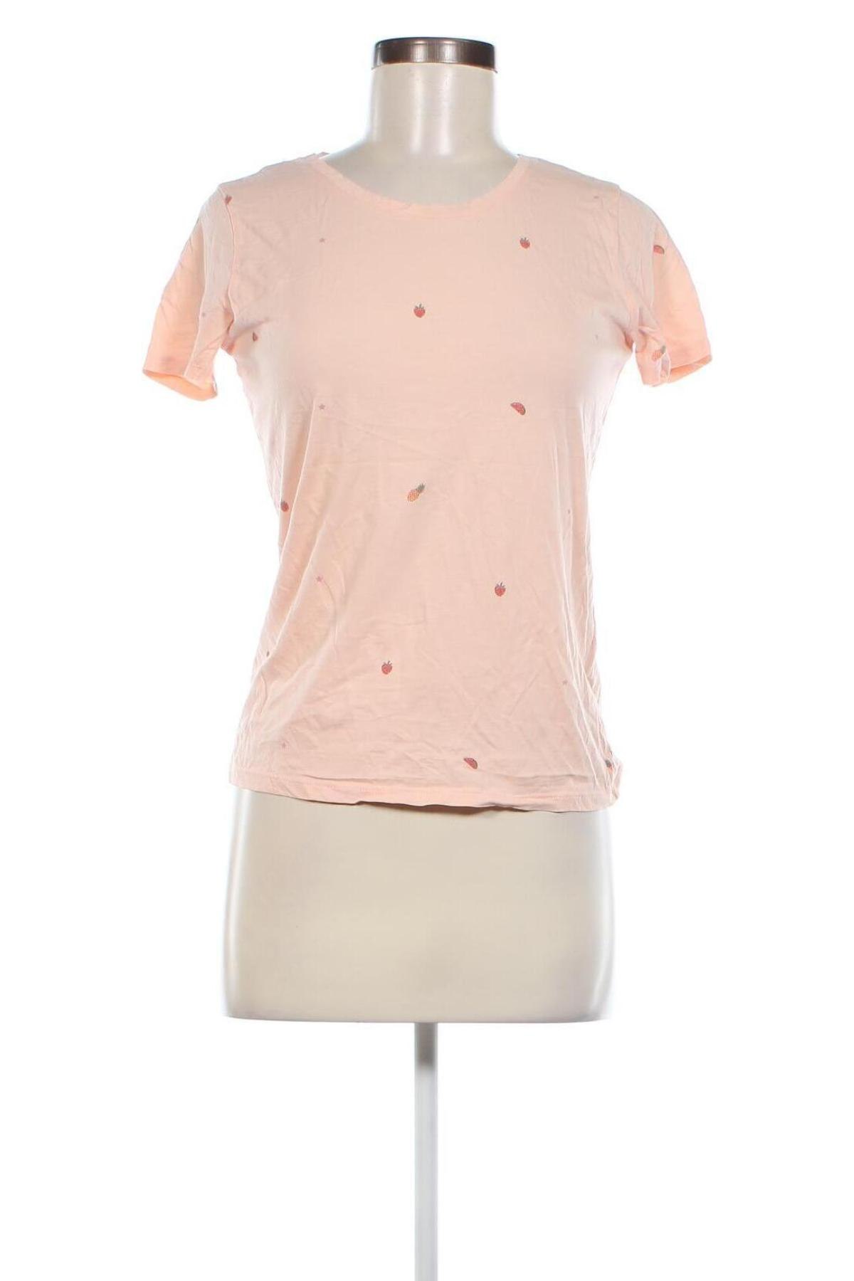 Γυναικείο t-shirt BOSS, Μέγεθος S, Χρώμα Ρόζ , Τιμή 30,31 €