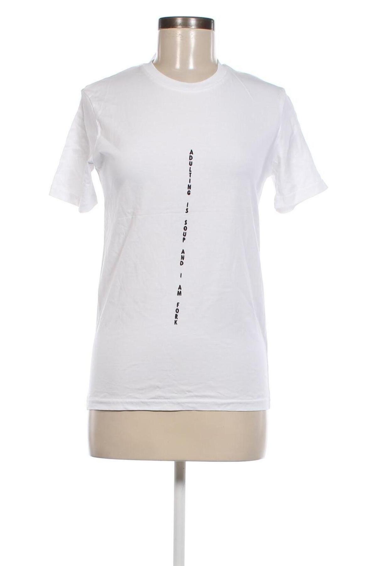 Γυναικείο t-shirt Dusk, Μέγεθος XS, Χρώμα Λευκό, Τιμή 9,28 €