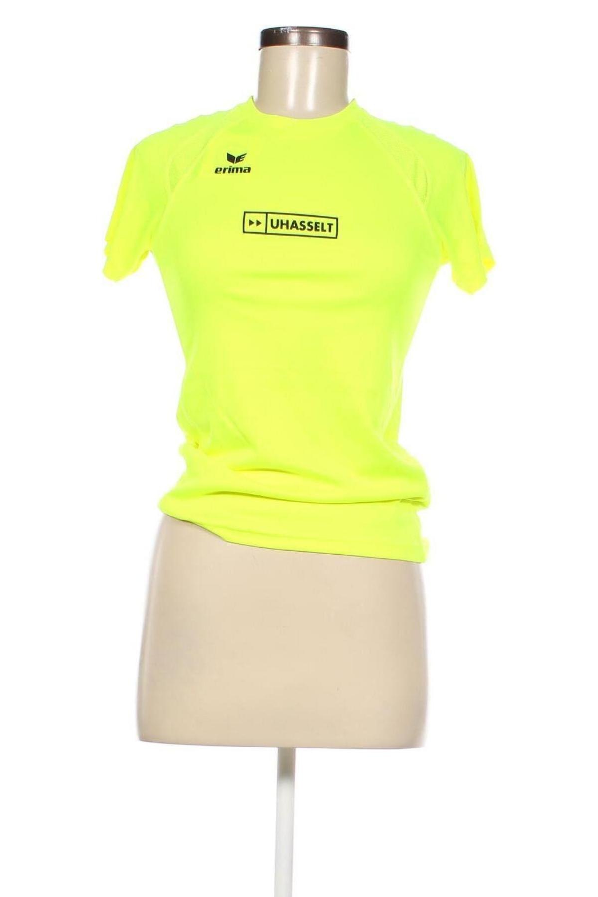 Damen T-Shirt Erima, Größe XS, Farbe Gelb, Preis € 9,05