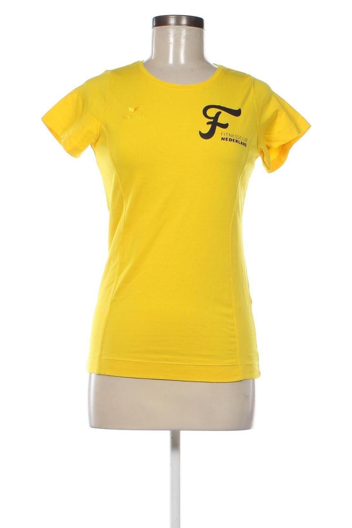 Damen T-Shirt Erima, Größe XS, Farbe Gelb, Preis 3,44 €