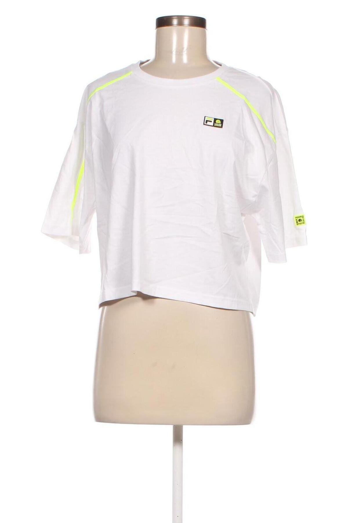 Γυναικείο t-shirt FILA, Μέγεθος L, Χρώμα Λευκό, Τιμή 29,90 €