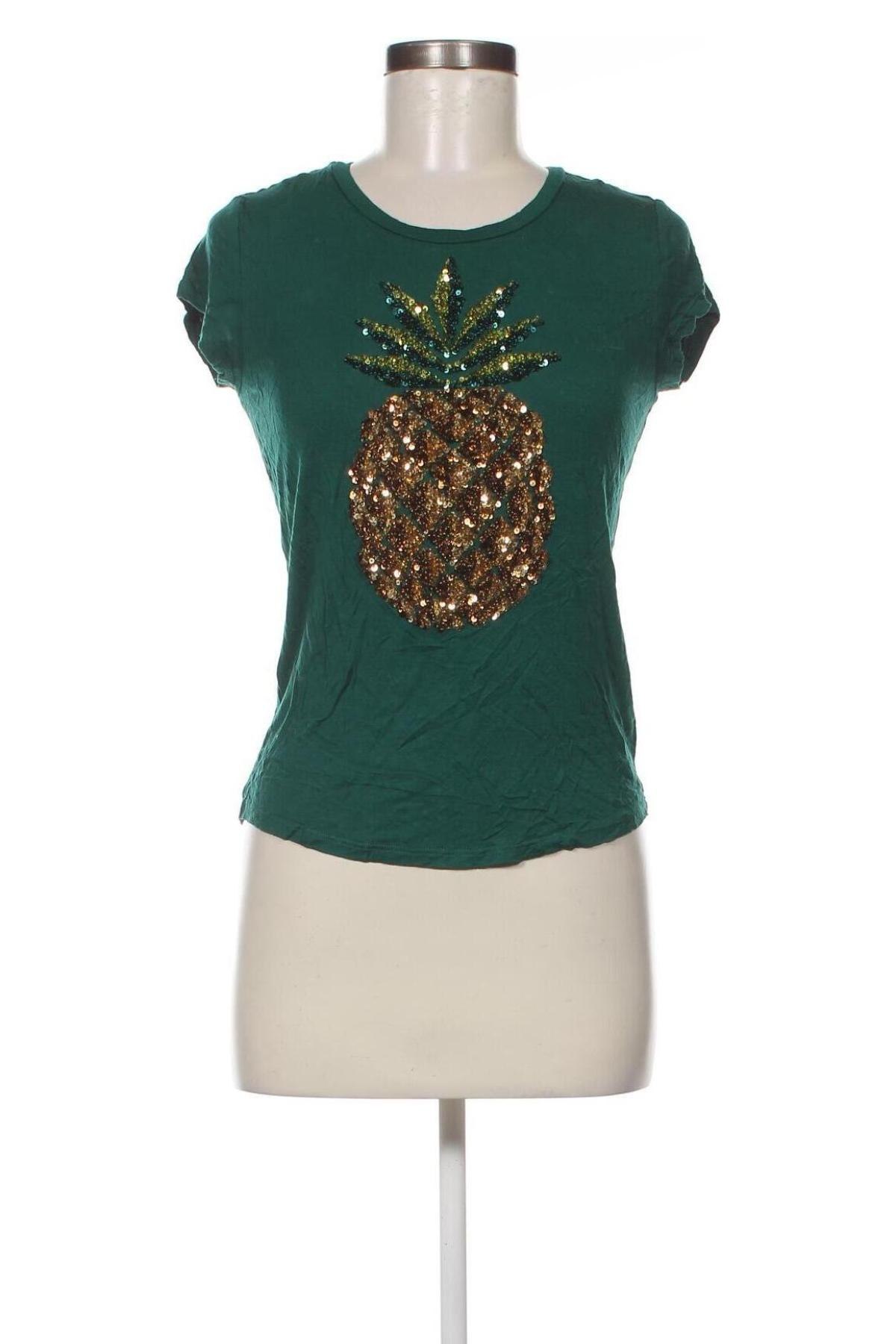 Tricou de femei H&M, Mărime S, Culoare Verde, Preț 42,76 Lei