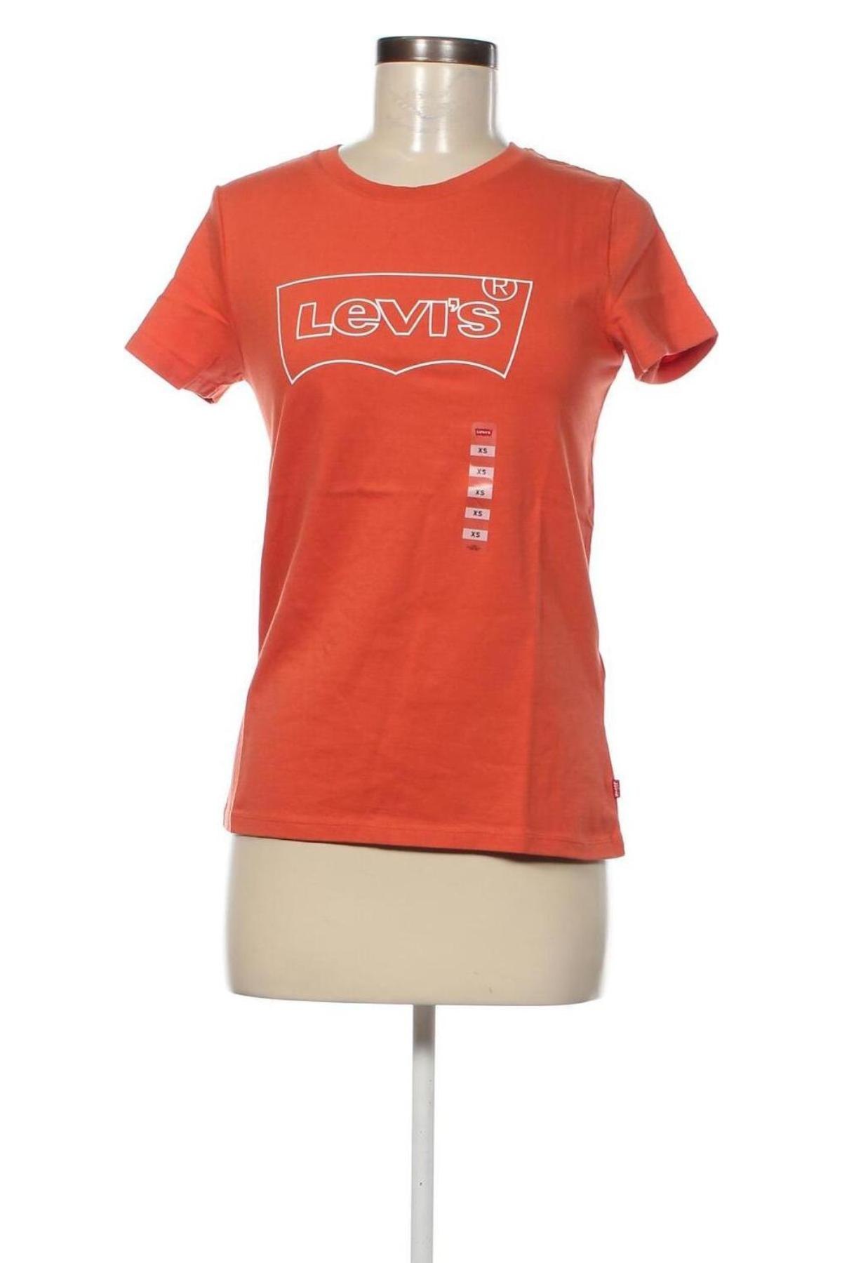 Dámske tričko Levi's, Veľkosť XS, Farba Oranžová, Cena  17,04 €