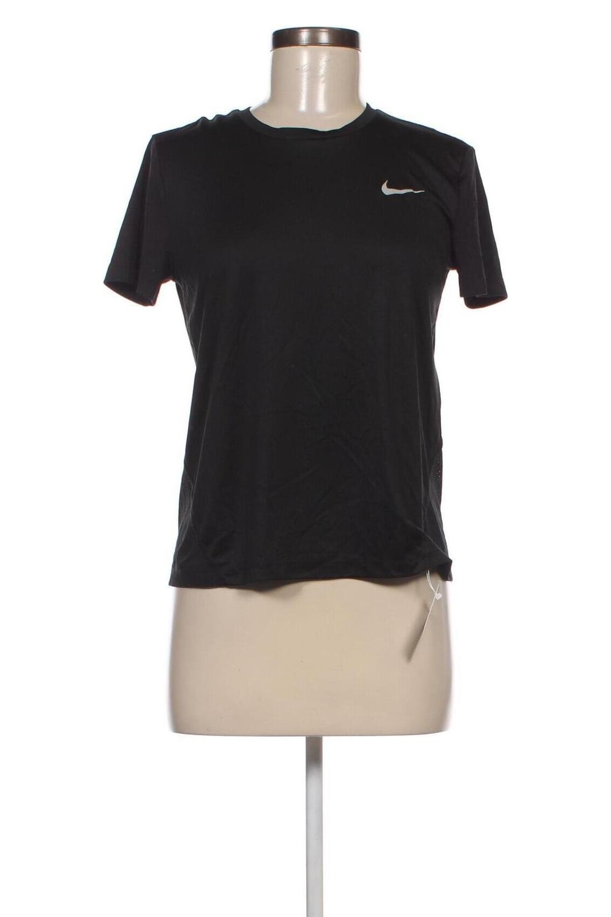 Damen T-Shirt Nike, Größe S, Farbe Schwarz, Preis 13,92 €