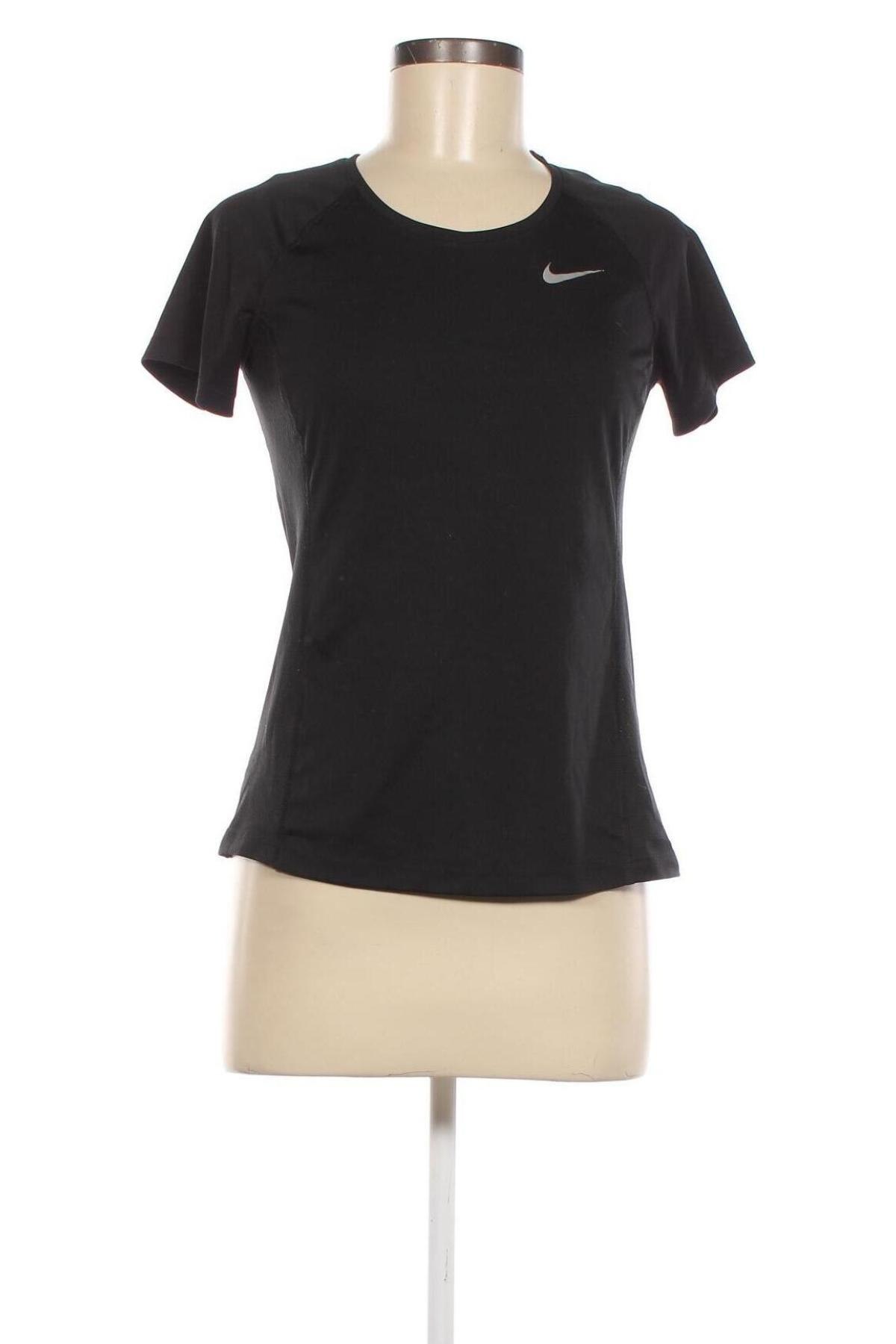 Damen T-Shirt Nike Running, Größe S, Farbe Schwarz, Preis 13,92 €
