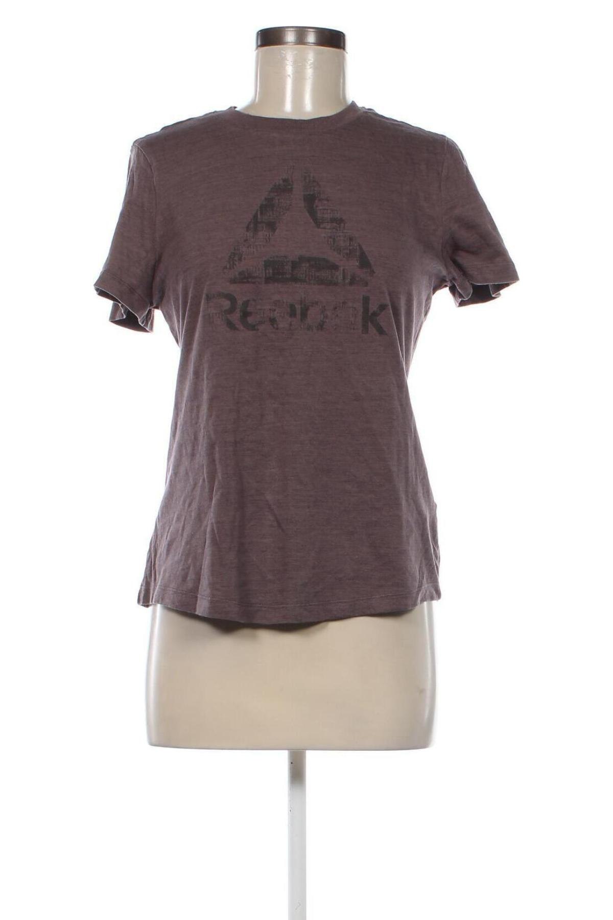 Γυναικείο t-shirt Reebok, Μέγεθος L, Χρώμα Βιολετί, Τιμή 12,37 €